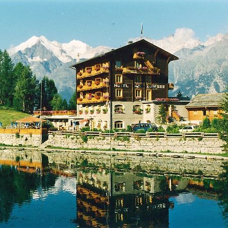 Hotel Zum See Grächen Eksteriør billede
