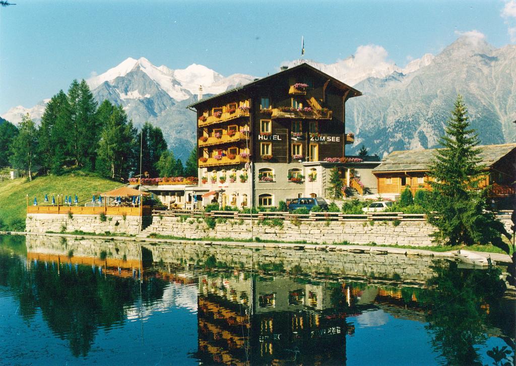 Hotel Zum See Grächen Eksteriør billede